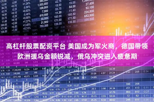 高杠杆股票配资平台 美国成为军火商，德国带领欧洲援乌金额锐减，俄乌冲突进入疲惫期